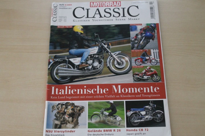 Deckblatt Motorrad Classic (04/2004)